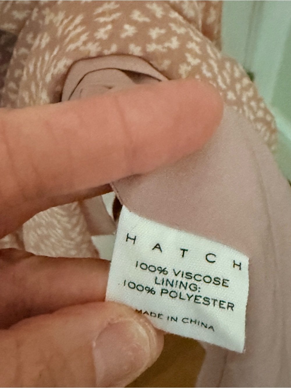 EUC - HATCH Maya maternity dress in blush daisy - size 8-10 - Picture 15 of 16